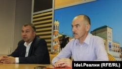 Незарегистрированные кандидаты на выборах в Государственное собрание Марий Эл Андрей Смышляев и Борис Герасимов