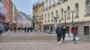 Bosnia and Herzegovina: city promenade, city center, Gospodska Street, Banjaluka, January 16, 2025