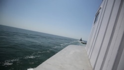 Бойові стрільби у Чорному морі. Сторожовий корабель ДПСУ «Павел Державін» та ракетний катер ВМС «Прилуки» Бойові стрільби у Чорному морі. Сторожовий корабель ДПСУ «Павел Державін» та ракетний катер ВМС «Прилуки»