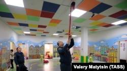 Проверка дымовых и газовых извещателей в торговом центре