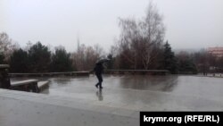 Дождь в Симферополе, 11 декабря 2018 год