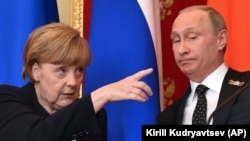 Канцлер Німеччини Ангела Меркель і президент Росії Володимир Путін (архівне фото)