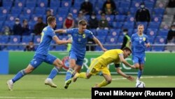 Збірна України з футболу вдруге за рік не змогла переграти національну команду Казахстану у відбірному турнірі чемпіонату світу