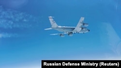 Ілюстраційне фото. Літак-розвідник RC-135 на озброєння Військово-повітряних сил Сполучених Штатів