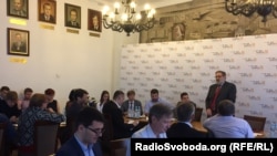 Кшиштоф Становський (спікер), екс-міністр іноземних справ Польщі, екс-голова Фонду Міжнародної Солідарності (Варшава)