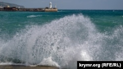 Шторм в Ялте, 10 сентября 2019 год