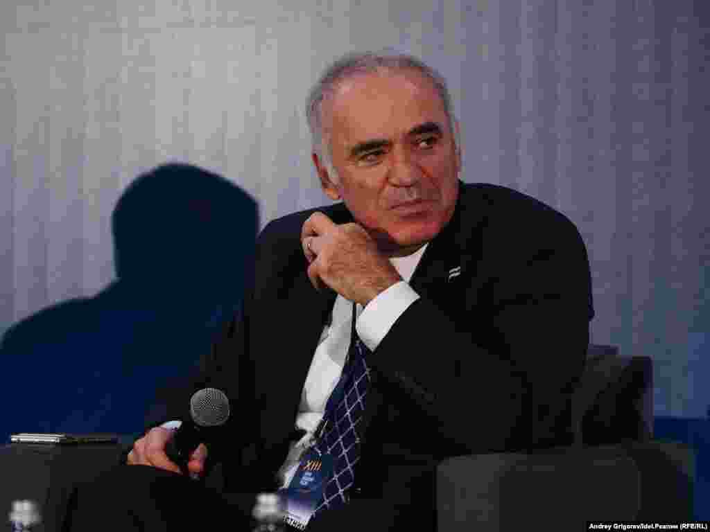 Гарри Каспаров, политик, сооснователь Форума свободной России 