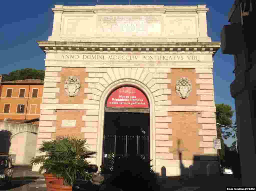 Ворота Св.Панкрацио: вид от "бара Бродского"