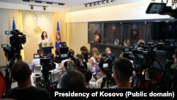 Predsednica Kosova Vjosa Osmani, 9. septembar 2025.