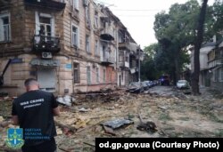 Тиха Одеська вулиця. Наслідки російського повітряного удару. 10 червня 2025 року