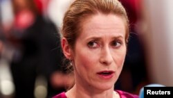 Кая Каллас повідомила, що провела розмову з членами дипломатичної місії ЄС в Україні, будівля якої зазнала пошкоджень в ході атаки