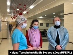 Терлецькі і лікарка Наталія Матолінець