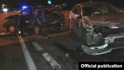 ДТП сталася 8 листопада ввечері біля села Бабин (Рівненська область) на трасі Київ-Чоп