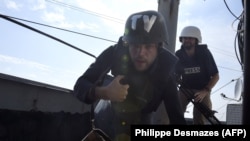 Журналисты на войне в Украине