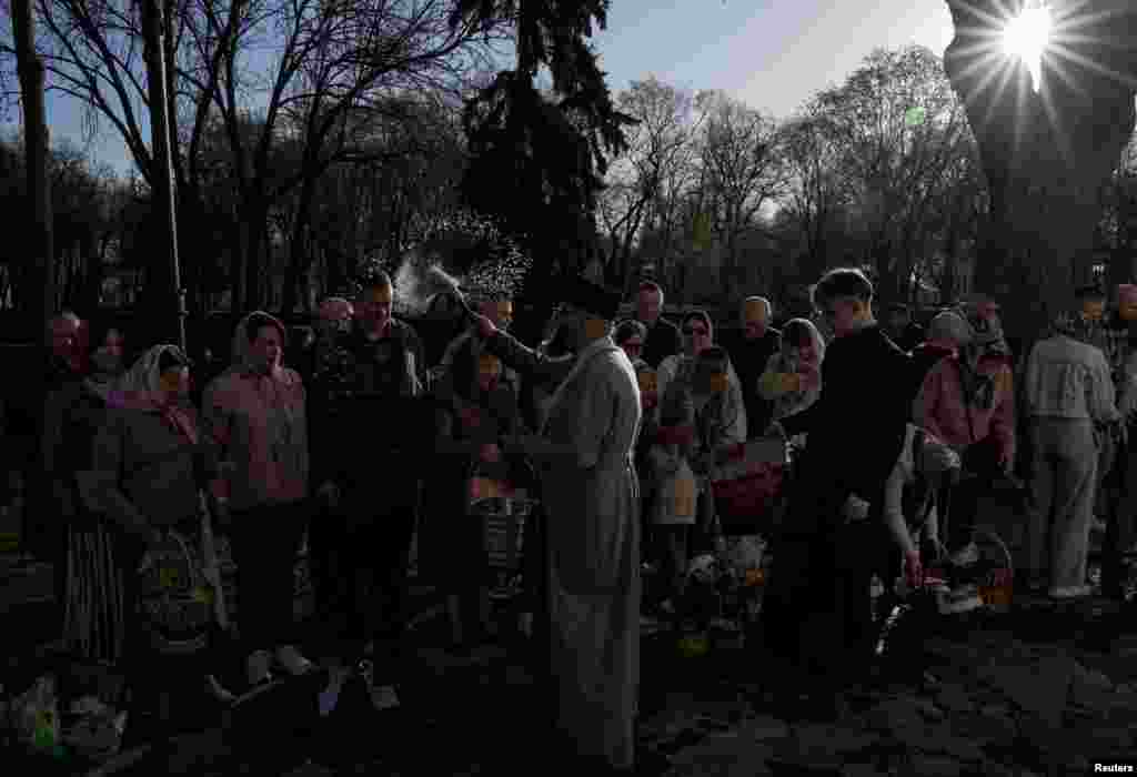 Černihiv, Ukrajina, 20. aprila 2025.