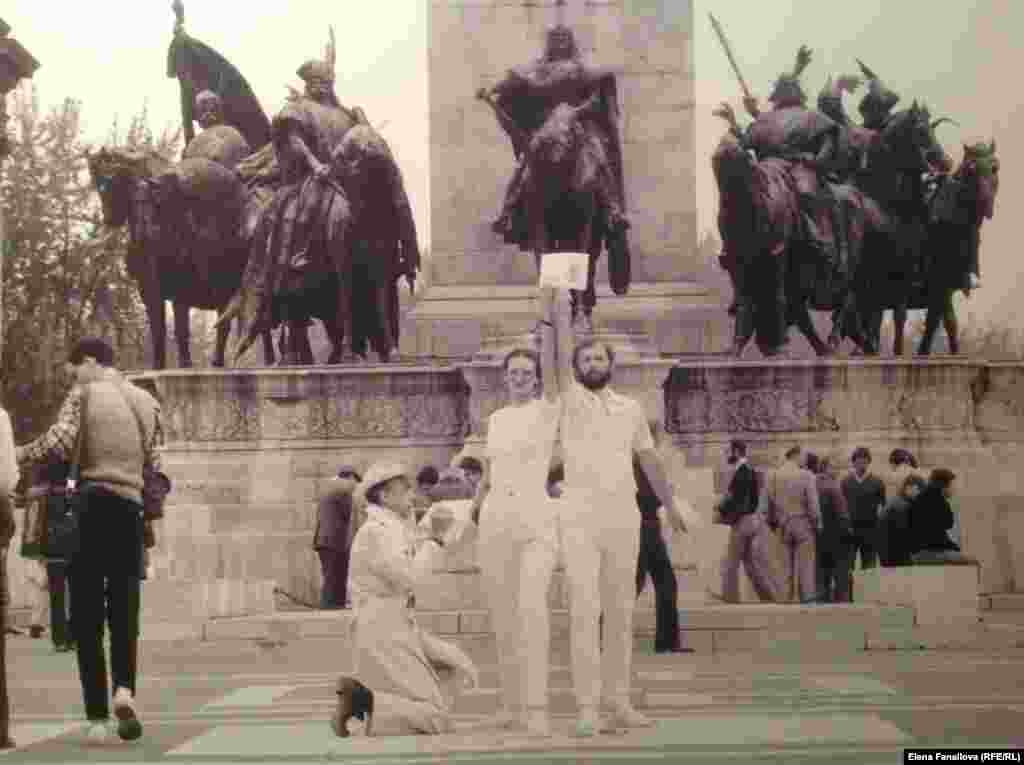 Дьёрдь Галантаи, "Оммаж Вере Мухиной", 1980, Будапешт