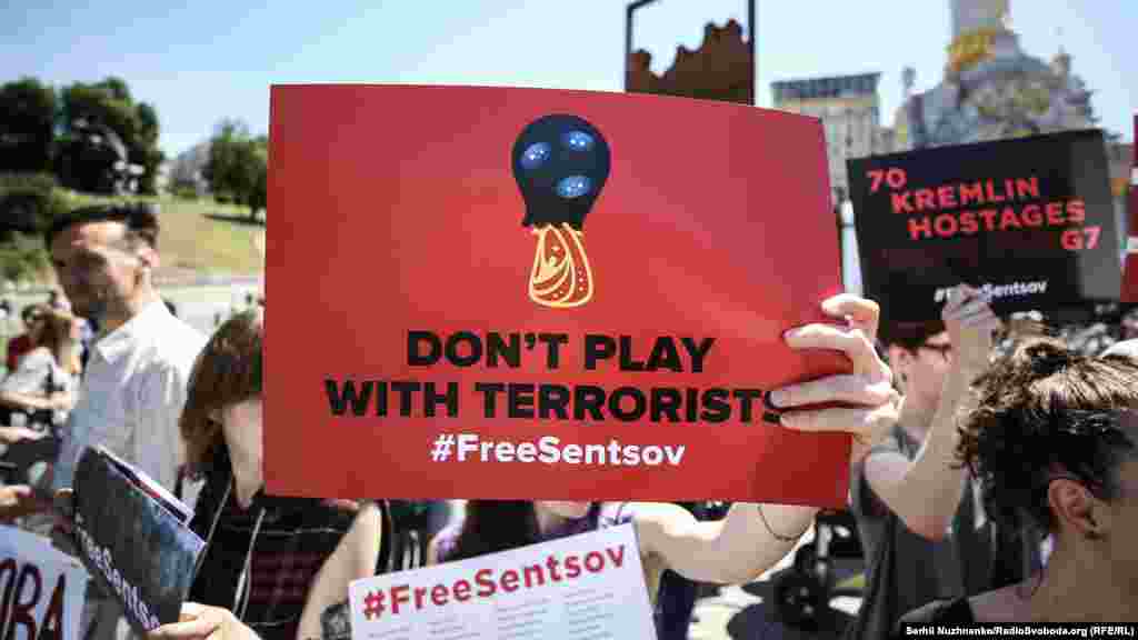 По состоянию на 2 июня Сенцов голодает уже 20-й день