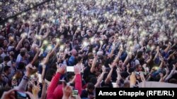 Протесты в Тбилиси, 1 июня 2018 год