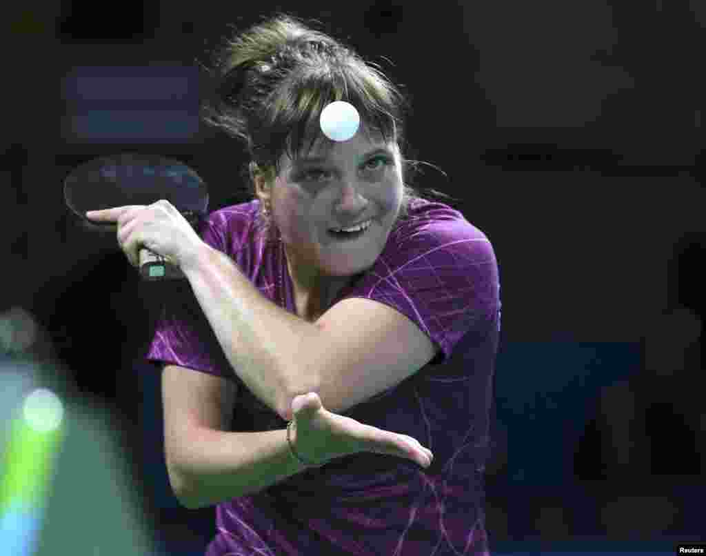 Наталія Косміна, золота призерка Літніх Паралімпійських Ігор 2016 із настільного тенісу