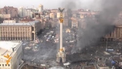 Площадь Независимости в Киеве. 19 февраля Площадь Независимости в Киеве. 19 февраля