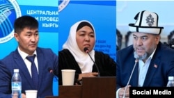 Шайлообек Атазов, Гүлсара Каримова,Жалолидин Нурбаев.