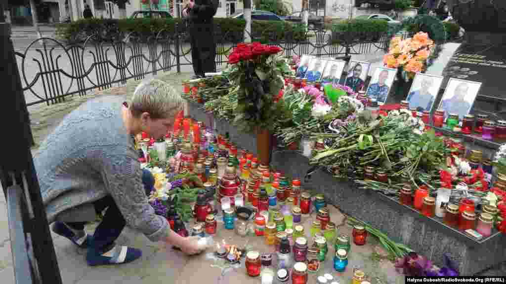 День жалоби за загиблими військовими у Івано-Франківську, 30 травня 2014 року