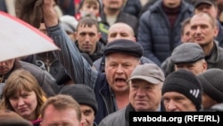 Протесты в Слониме против "Декрета №3"