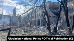 Наслідки атаки сил РФ по Херсону, фото архівне