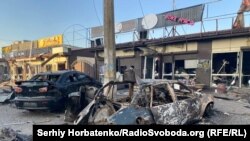 Наслідки російського удару по місту Добропілля, 16 липня 2025 року