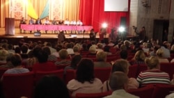 Хімічна аварія в окупованому Армянську: в Каланчаку зібрали термінові збори мешканців – відео Хімічна аварія в окупованому Армянську: в Каланчаку зібрали термінові збори мешканців – відео