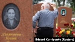 Кладбище в Беслане, 2 сентября 2019 г.