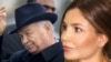Lola Karimova-Tillyaeva with her father, Islam Karimov. Collage.