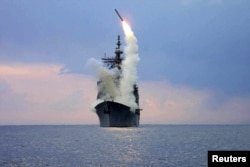 Запуск ракети «Томагавк» з американського крейсера USS Cape St. George (фото ілюстраційне)