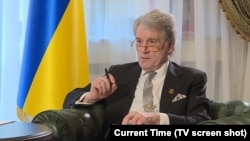 Колишній президент України Віктор Ющенко в інтерв’ю телеканалові «Настоящее время»