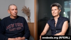 Игорь и Инна Карней беседуют с Радио Свобода после освобождения Игоря из белорусской тюрьмы