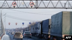 На российско-белорусской границе под Смоленском (30 ноября 2014 года)