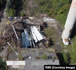 Територія заводу Vitezit у Вітезі, Боснія і Герцеговина