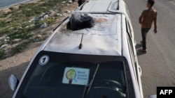 Автомобиль World Central Kitchen в секторе Газа, 2 апреля 2024 года