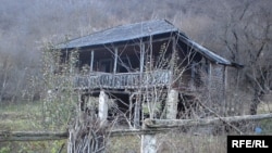 Опустевшее осетинское село Элбакиани, регион Шида Картли
