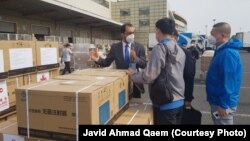 China's shipment of Sinopharm vaccines left Beijing for Kabul on June 9.