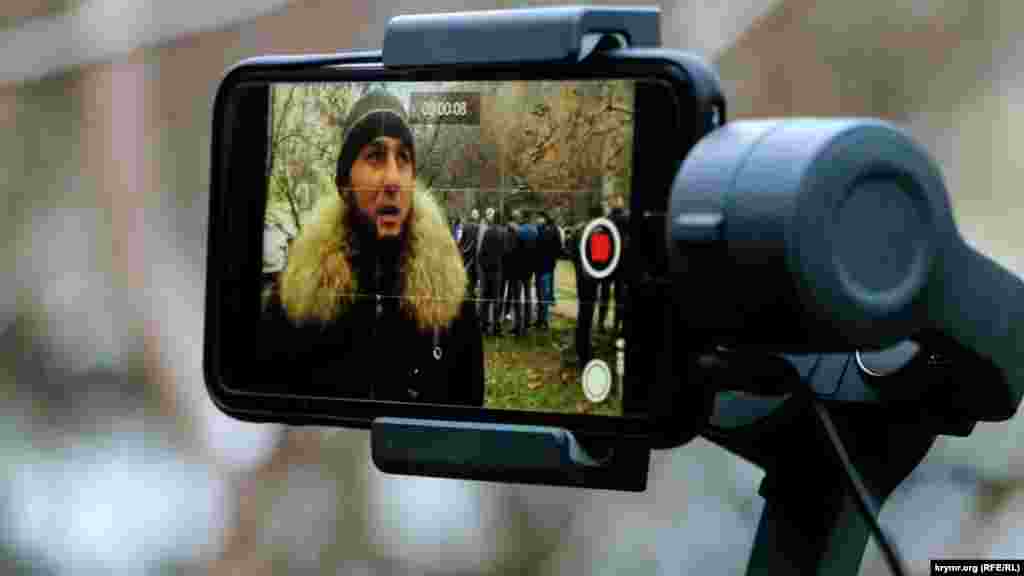 Объединение «Крымская солидарность» публикует видео с места событий