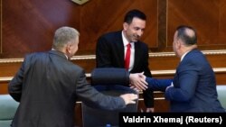 Dimal Baša prima čestitke nakon izbora, 26. avgust 2025.