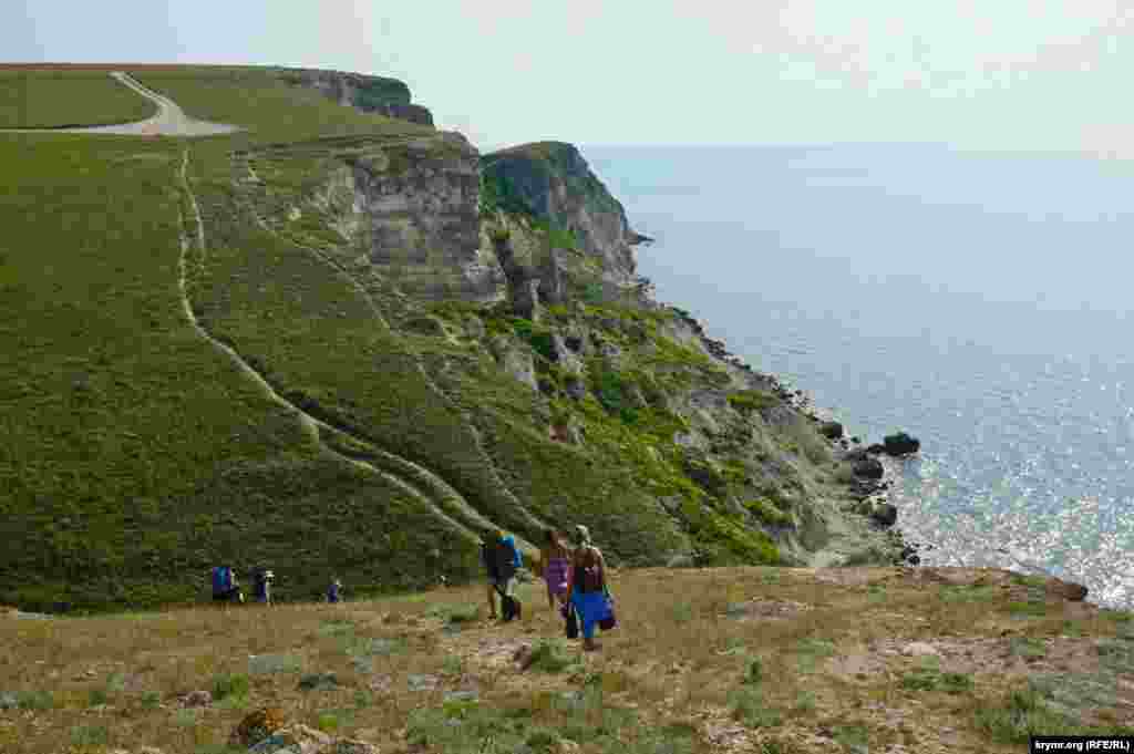 Джангуль – это, прежде всего, оползневое побережье