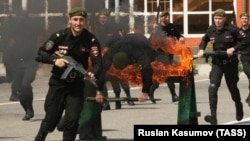 Показательные выступления полка им. Кадырова, архив