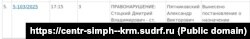 Информация о рассмотрении протокола по «антивоенной» статье в отношении Дмитрия Стоцкого в Симферополе, 30 июня 2025 года