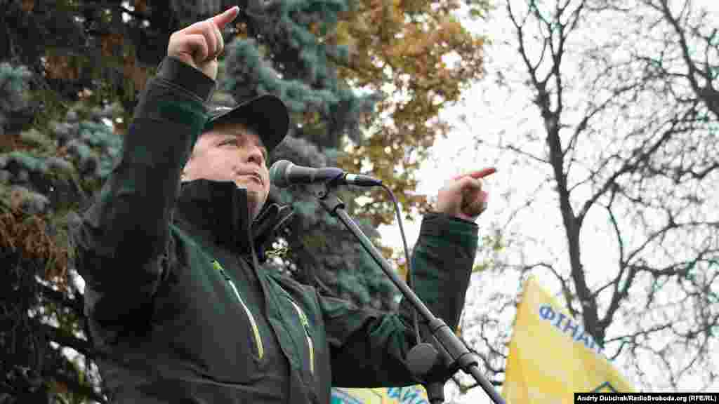 Олег Ляшко під час виступу