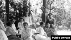 Имение Борщень. Семья Евреиновых 1915 г.