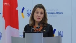 Україна ще не просила Канаду про експорт зброї – Фріланд (відео) Україна ще не просила Канаду про експорт зброї – Фріланд (відео)