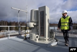 Звідси починається «Північний потік». Виборг, Ленінградська область