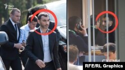 Був присутній там і «голова СБУ» із серіалу, якого зіграв Міка Філатов